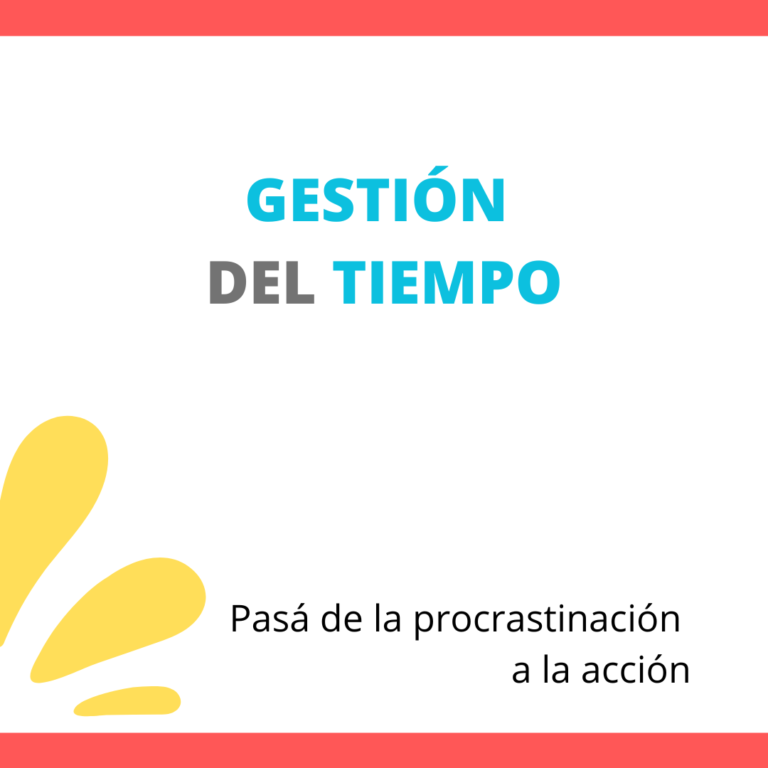 Gestión del tiempo